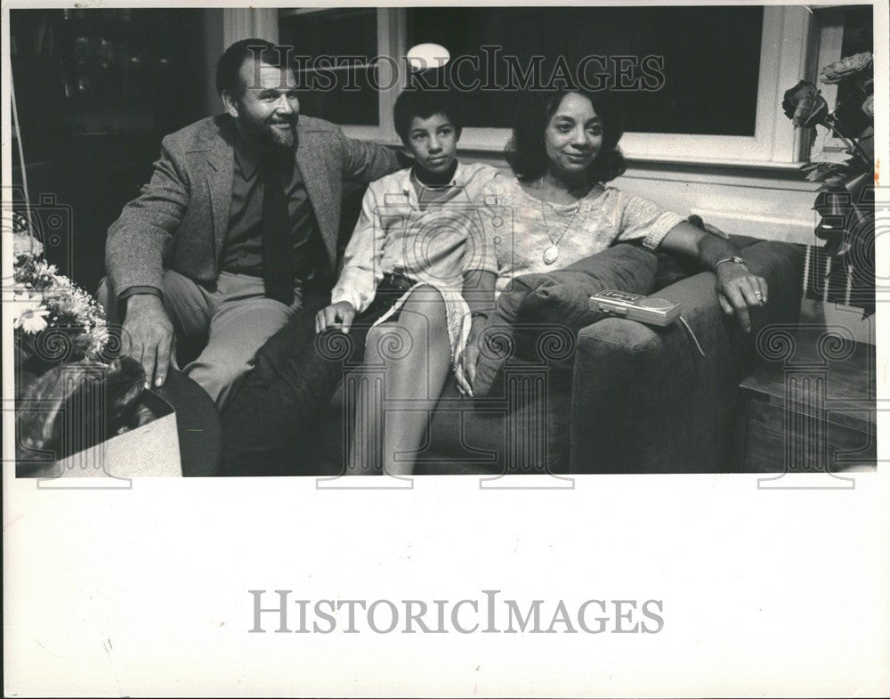 1983 Press Photo Vanessa Williams Milton Helen Parents - Historic Images