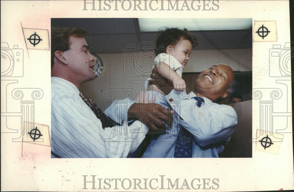 1990 Press Photo Dr. Louis Sullivan - Historic Images