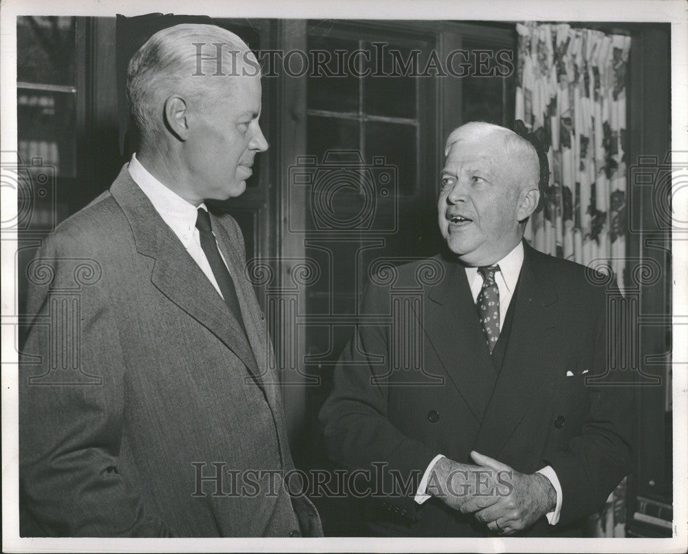 1953 Press Photo Charles Erwin Wilson businessman polit - Historic Images