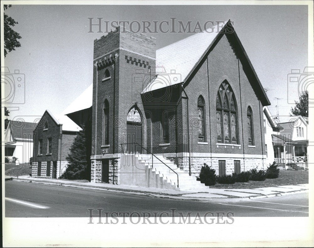 1979 Press Photo Old Trinity Lutheran Church - Historic Images