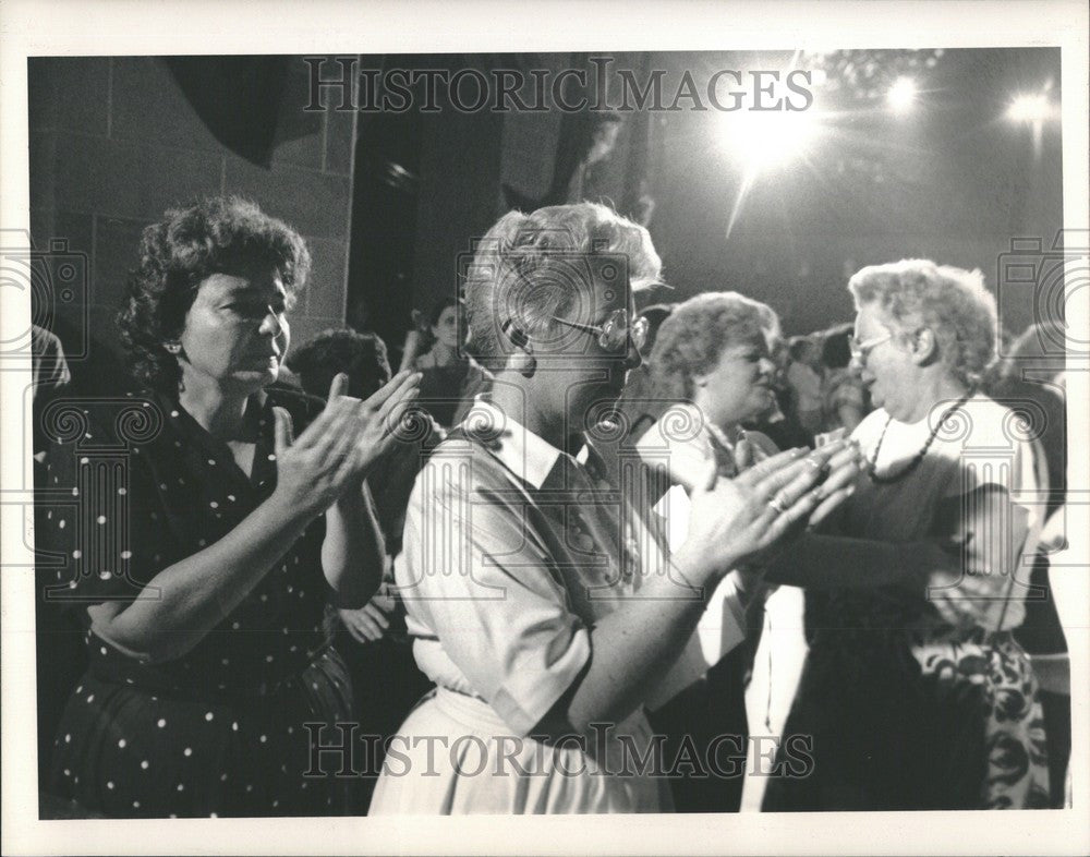 1988 Press Photo Cardinal Szoka funeral - Historic Images