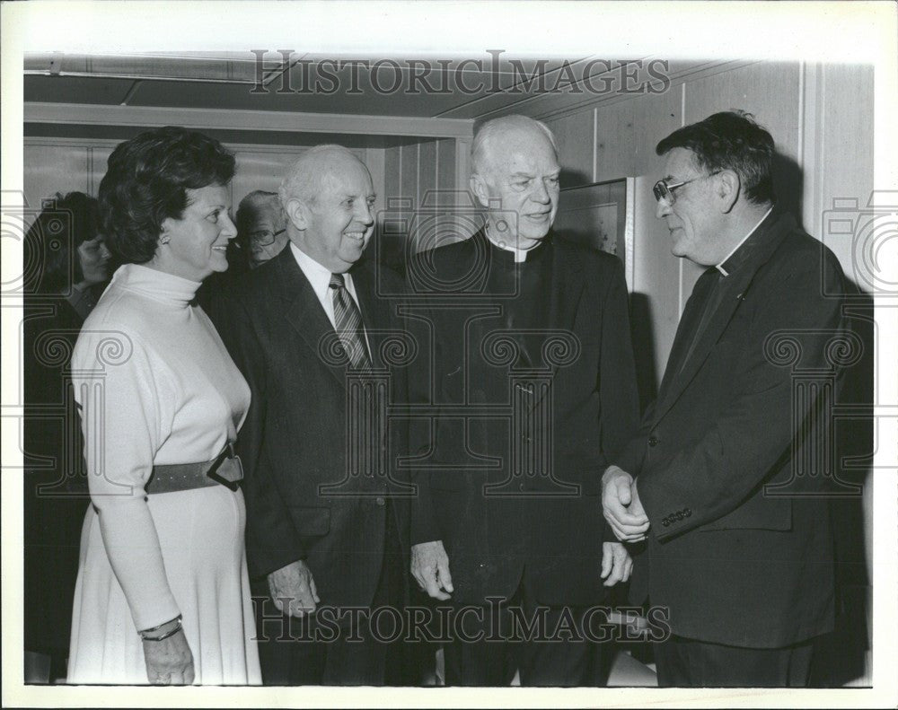 1986 Press Photo John Cardinal Dearden - Historic Images