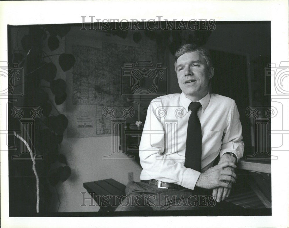 1992 Press Photo Larry Deck Regional Citizens League - Historic Images