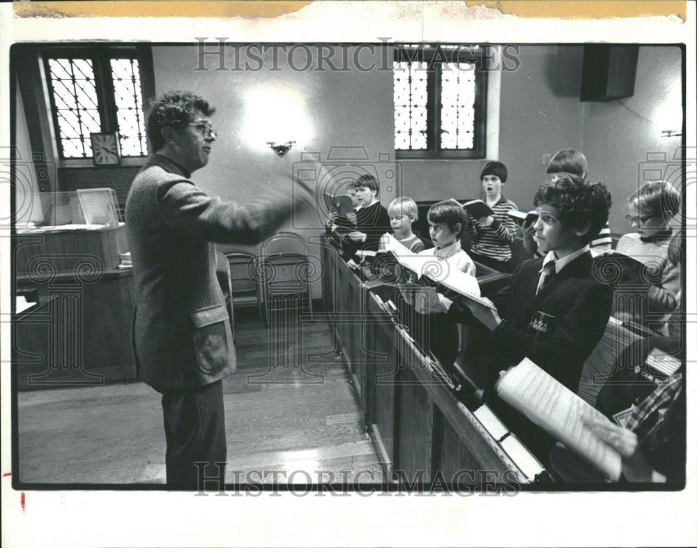 1982 Press Photo Frederic Dehaven Steve Cove - Historic Images