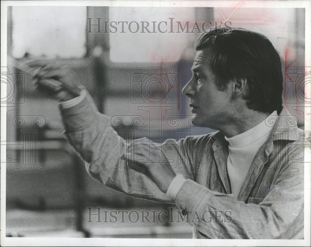 1980 Press Photo Conductor Neville Marriner Meadow - Historic Images