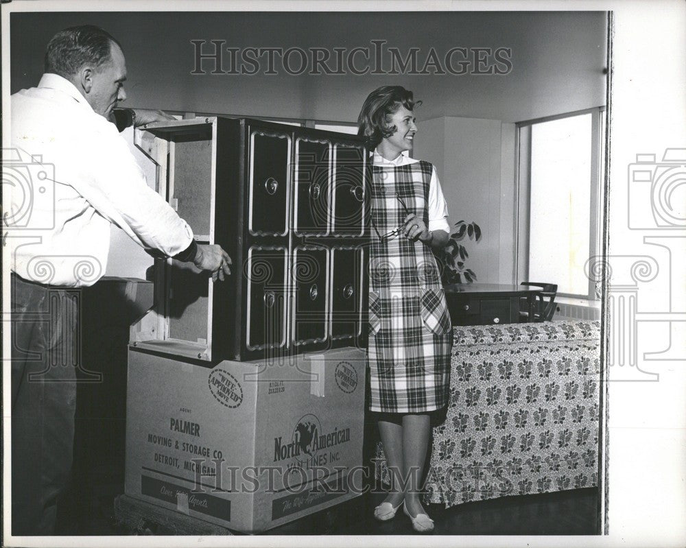 1964 Press Photo Swainson Governor Lansing Lafayette - Historic Images