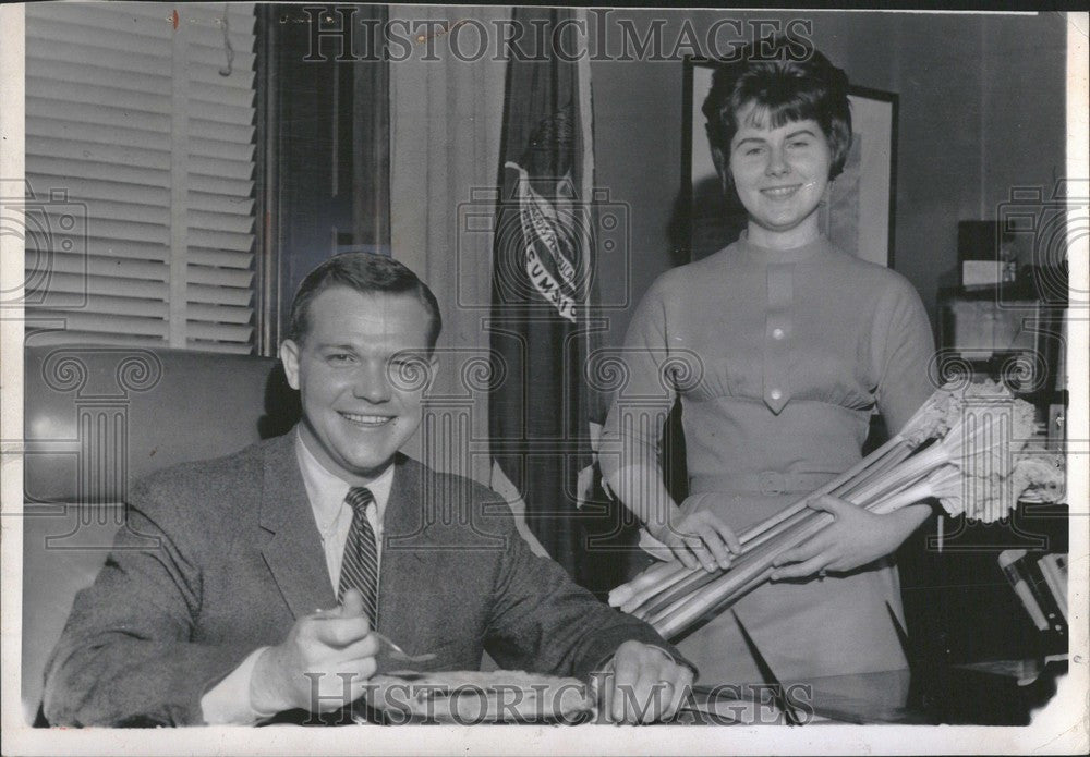 1961 Press Photo Swainson Legislature - Historic Images