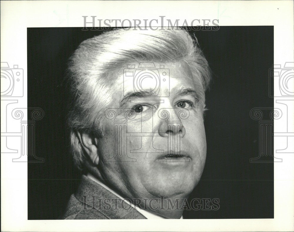 1986 Press Photo Hugh Shanahan Drug Enforcement Agent - Historic Images