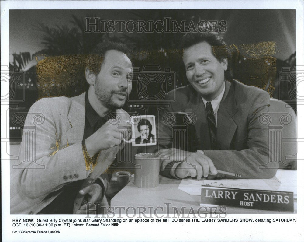 1993 Press Photo HBO crystal Shandling Comedy Satire - Historic Images