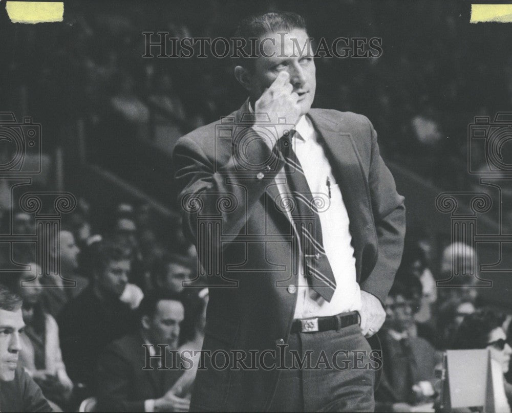 1969 Press Photo Paul Norman Seymour basketball player - Historic Images