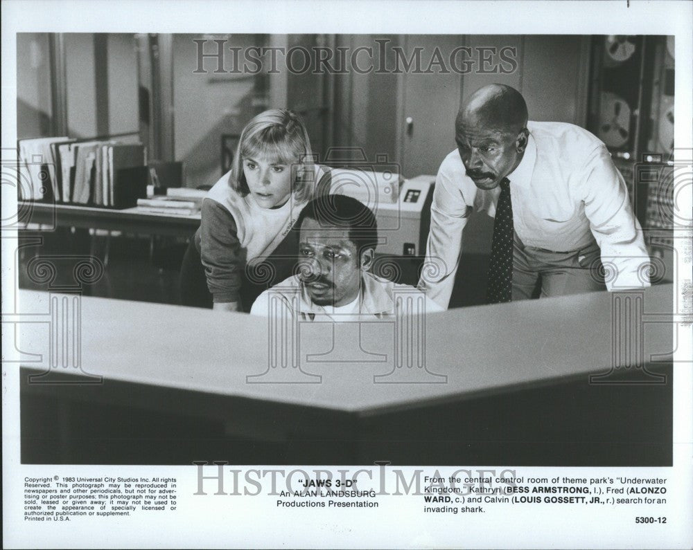 Press Photo Bess Armstrong American film actress - Historic Images