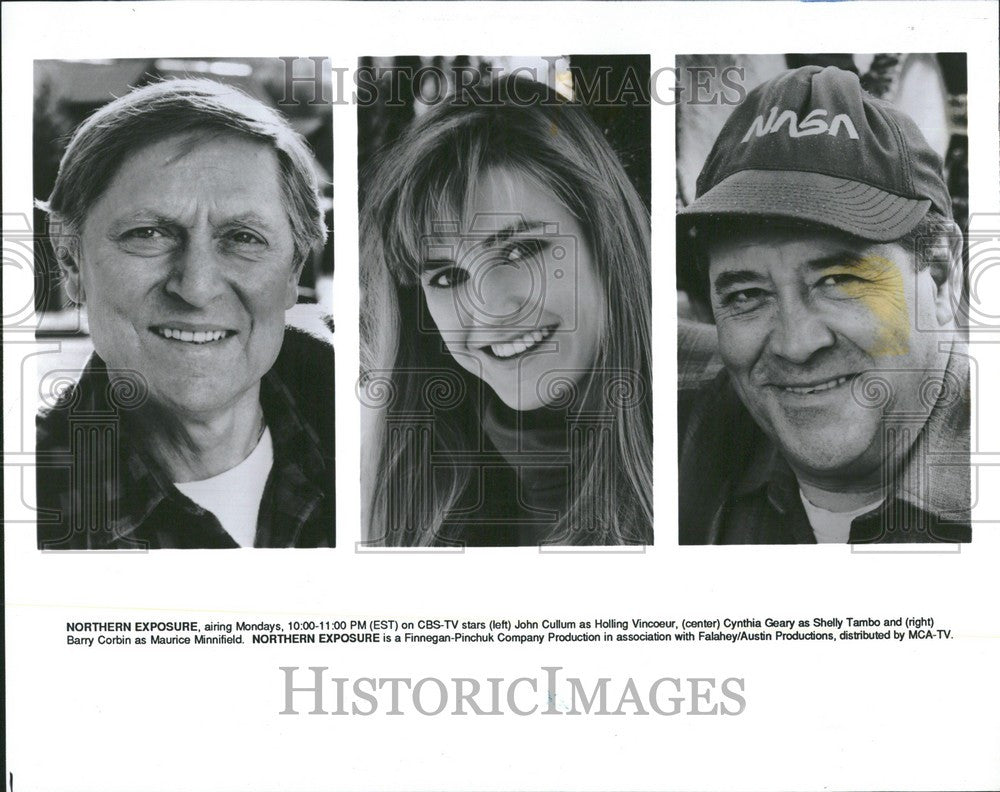 Press Photo Leonard Barrie Corbin actor - Historic Images