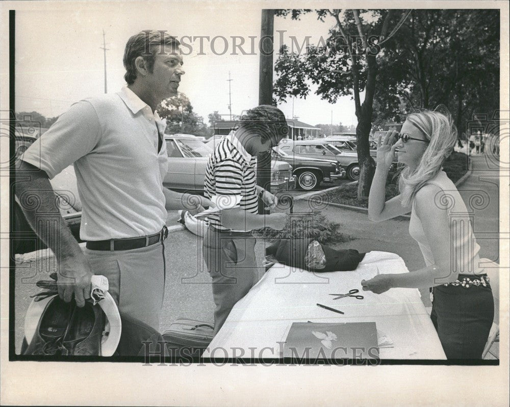 1973 Press Photo John Winans Walter Buhl Ford III - Historic Images