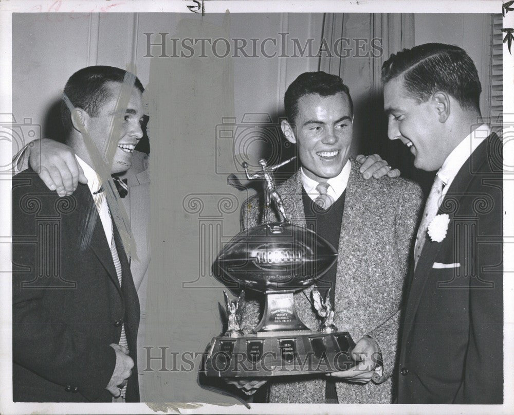 1952 Press Photo Michigan State Johnny Wilson - Historic Images