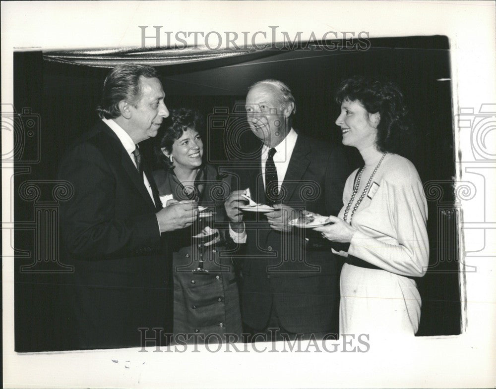 1988 Press Photo Robert Jason Beth Conrad Anthony Franc - Historic Images