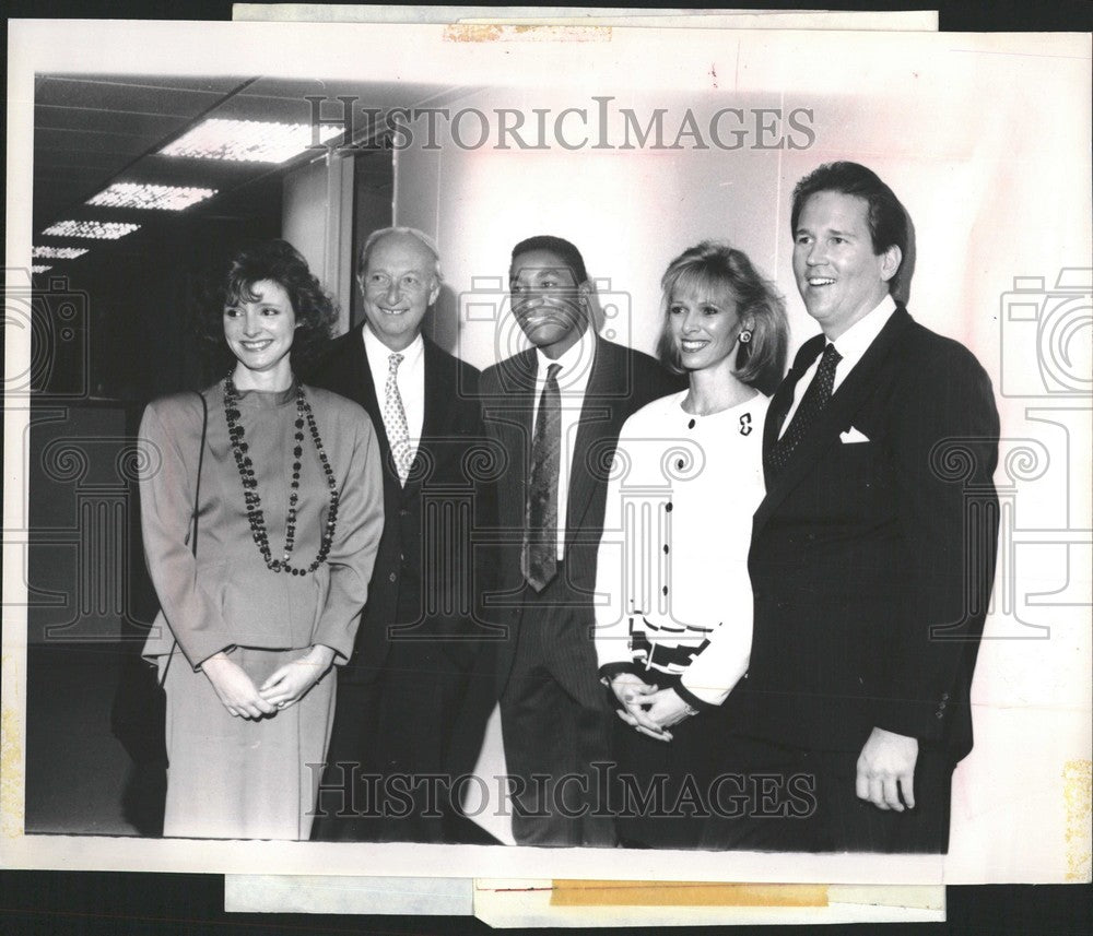 1989 Press Photo Melissa Anthony Franco isiah thomas - Historic Images