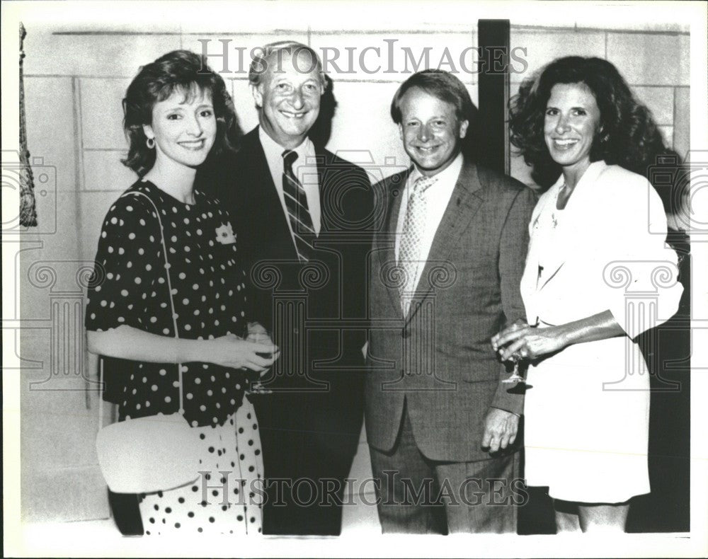 1988 Press Photo Melissa Franco Tony Edsel Ford  Cyntia - Historic Images