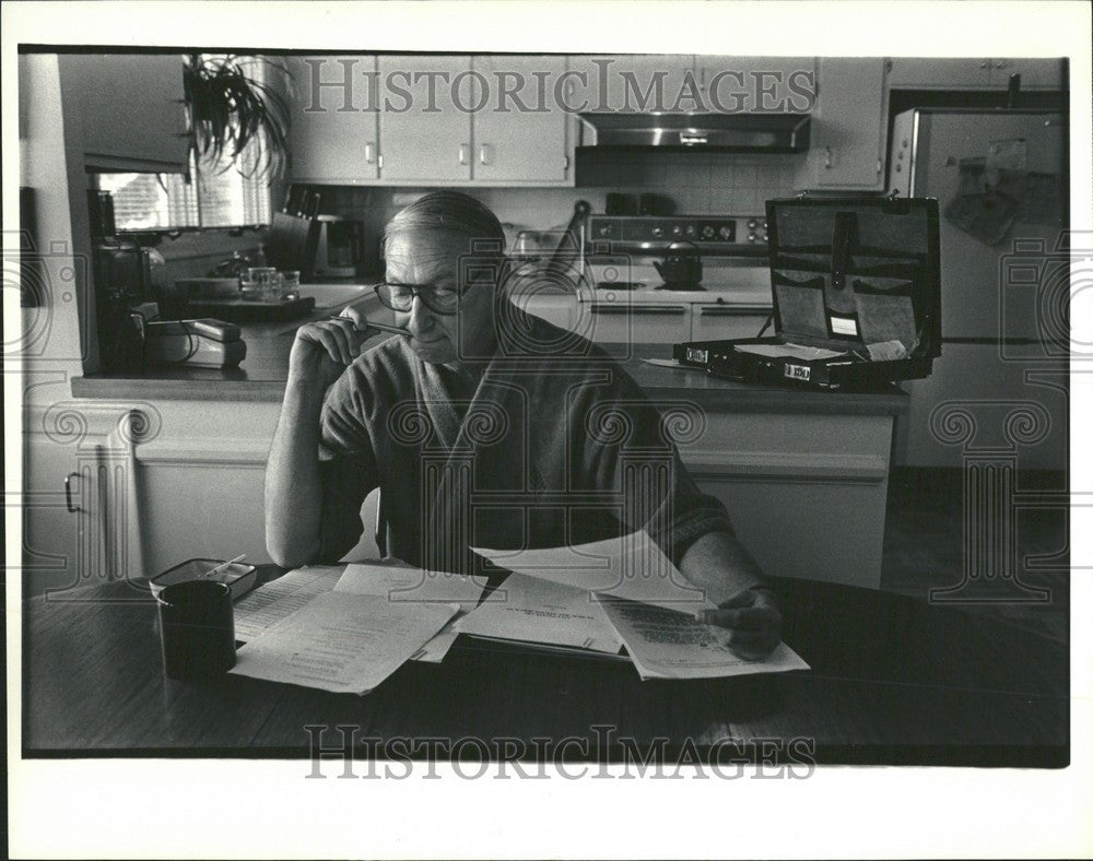 1987 Press Photo Anthony Fravel - Historic Images