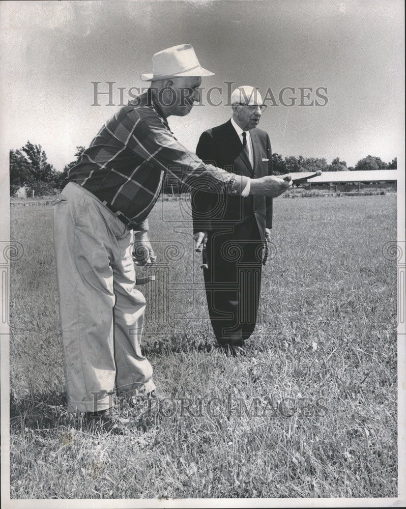 1963 Press Photo Evan Braman E.G.Rothear - Historic Images