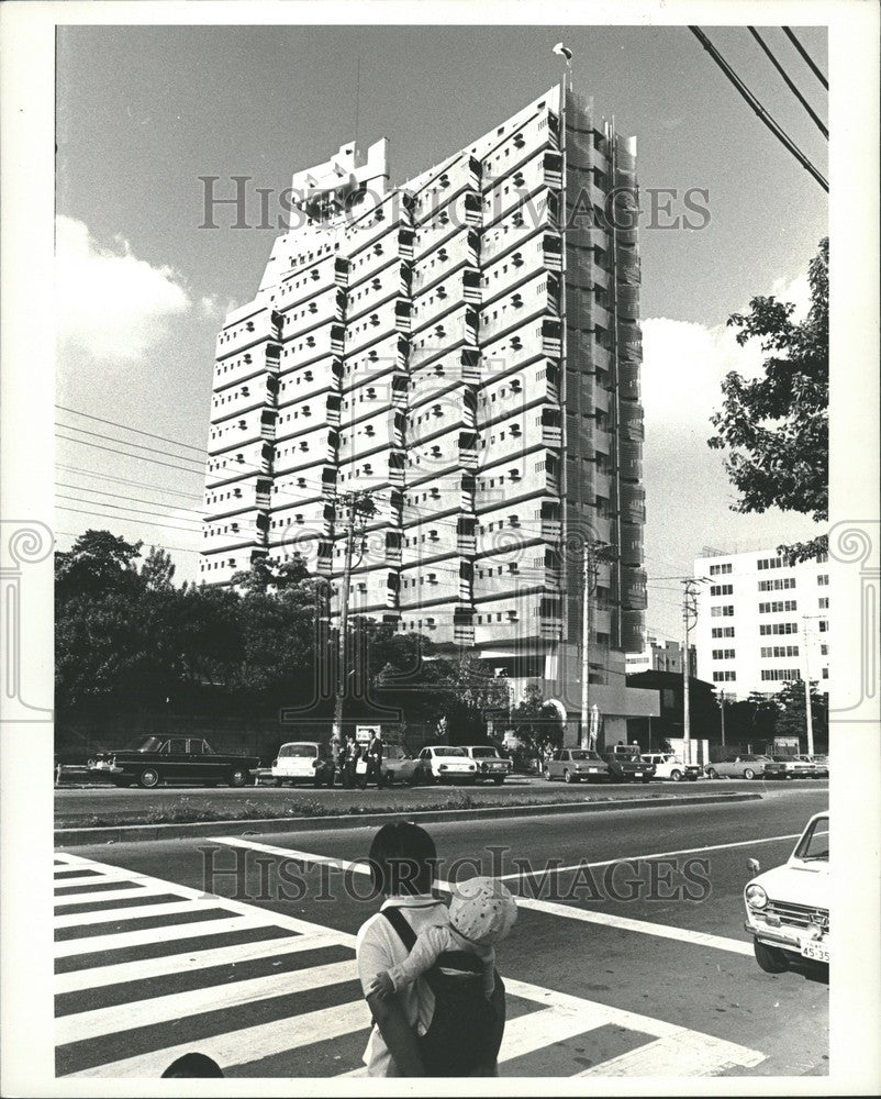 1940 Press Photo Japan architecture - Historic Images