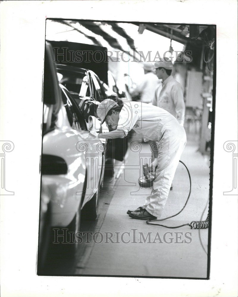 1991 Press Photo Lexus sports coupe rolls - Historic Images