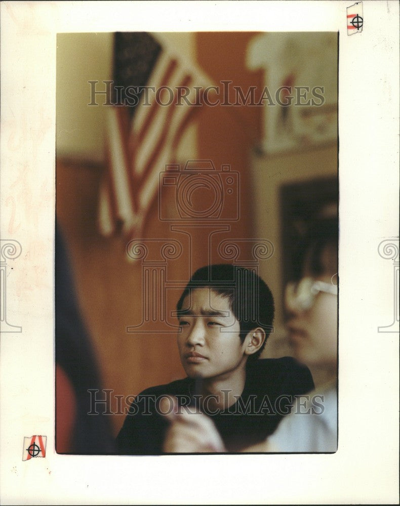 1991 Press Photo Hirokazu Kogawa Japanese School - Historic Images