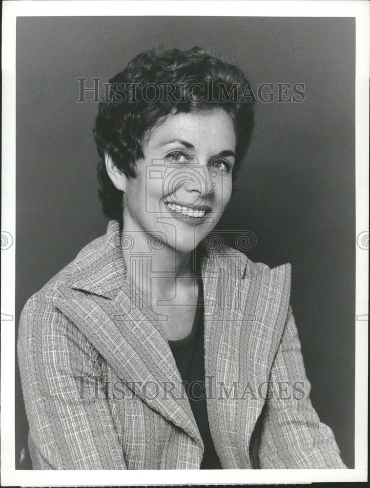 1990 Press Photo Marlene Sanders ABC Producer Director - Historic Images