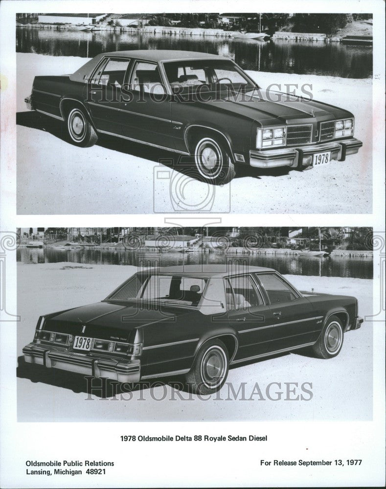 1978 Press Photo Oldsmobile 88 full-size car - Historic Images