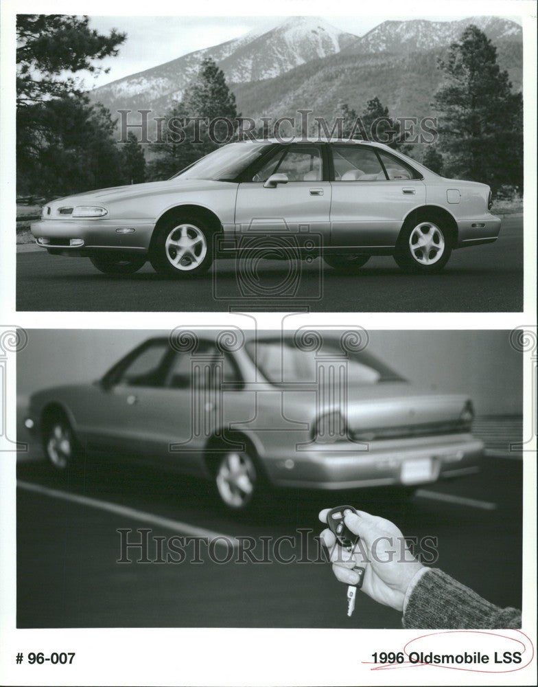 Press Photo Oldsmobile LSS 1996 - Historic Images