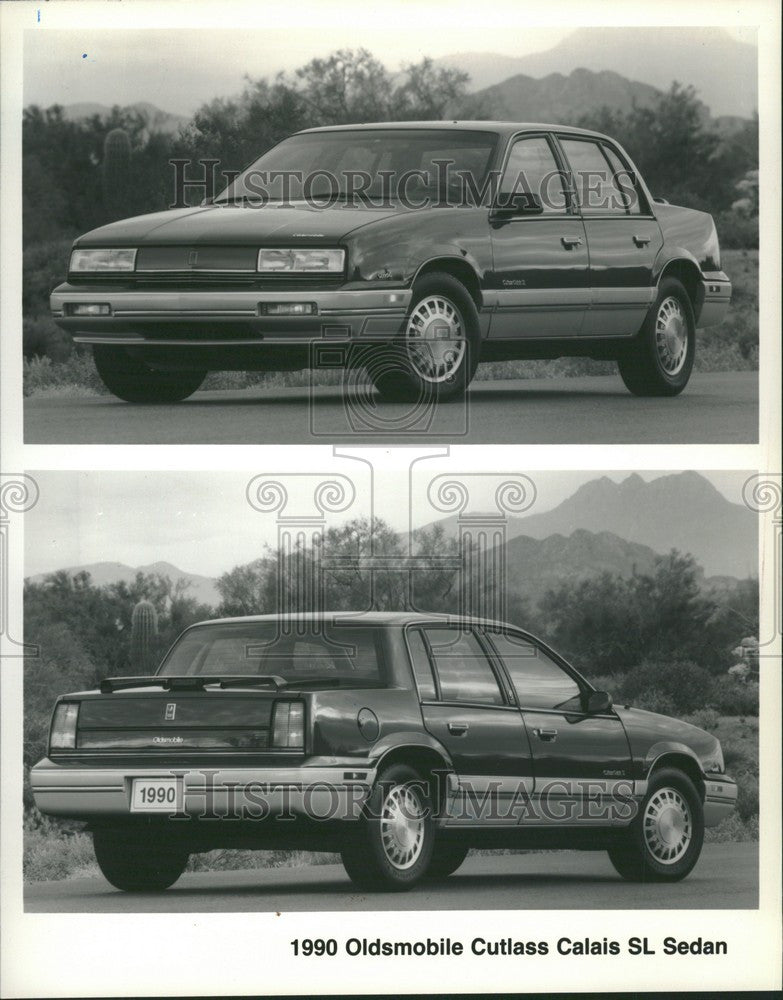 1993 Press Photo Oldsmobile Cutlass Calasis Sl Seddan - Historic Images