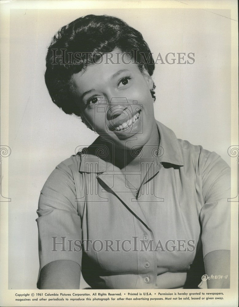 1961 Press Photo Diana Sands - Historic Images