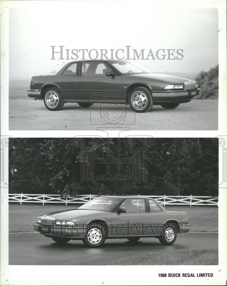 1987 Press Photo Buick Regal General Motors Front-Wheel - Historic Images