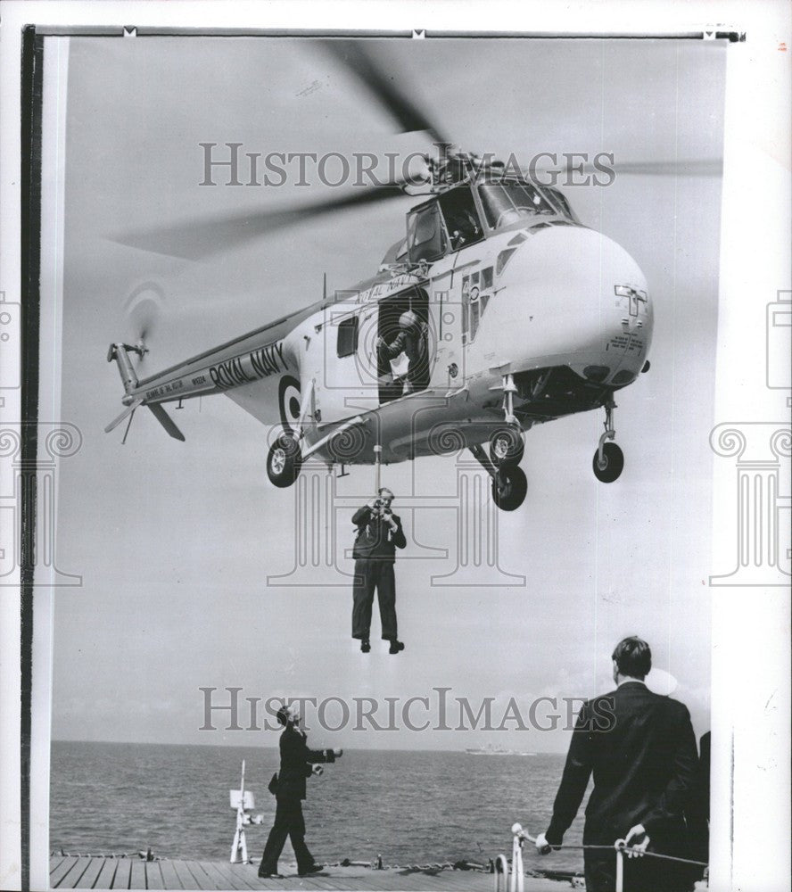 1958 Press Photo Duncan Sandys British Defense Minister - Historic Images