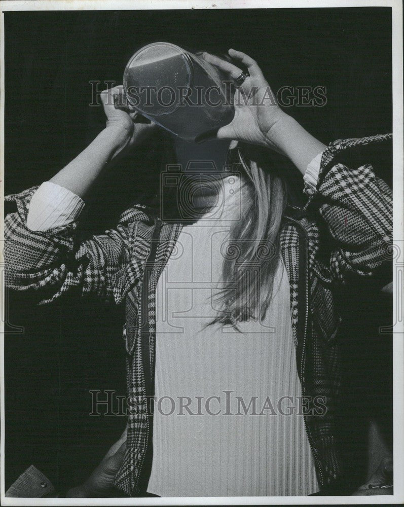 1973 Press Photo Oktoberfest Bash Celebration - Historic Images