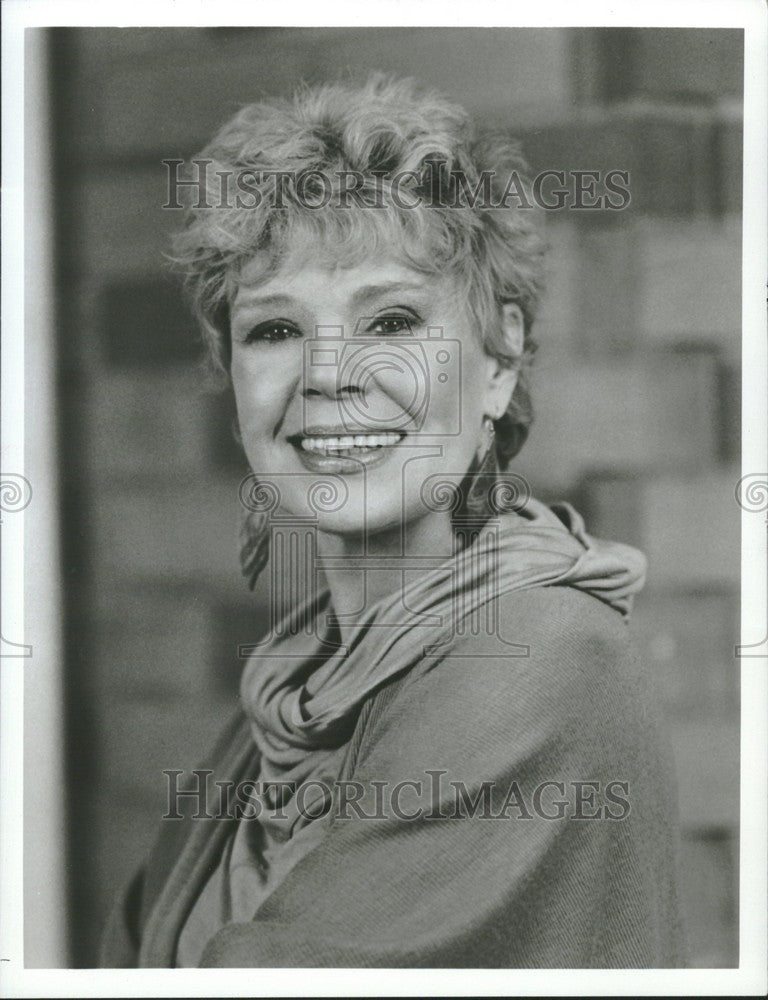 1989 Press Photo Betsy Palmer  actress - Historic Images