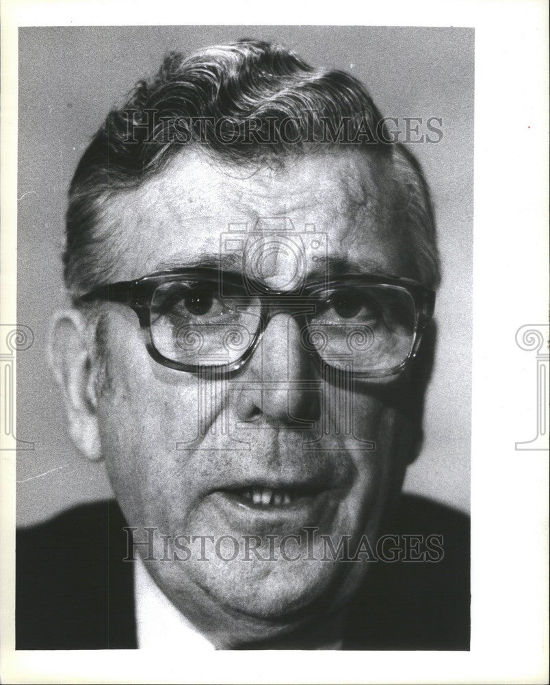 1979 Press Photo LEONARD WOODCOCK union leader - Historic Images