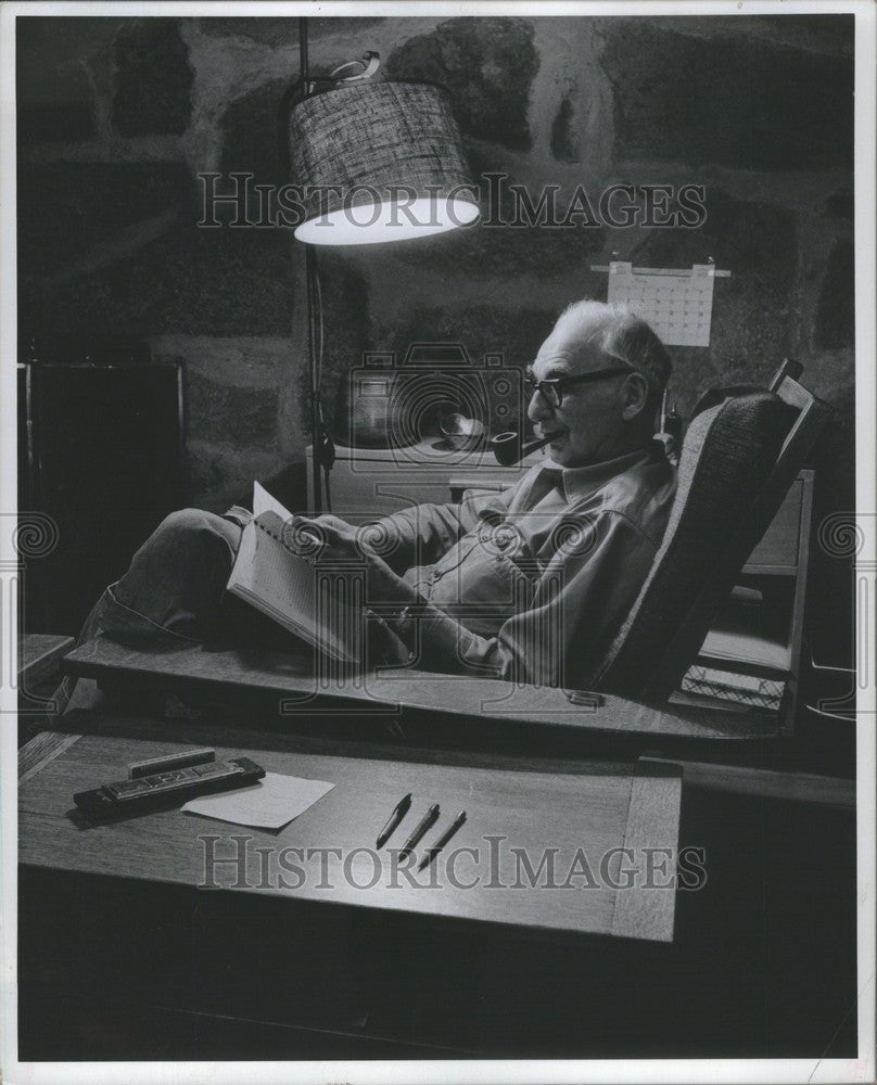 1967 Press Photo Maurice Sugar, Labor Attorney - Historic Images