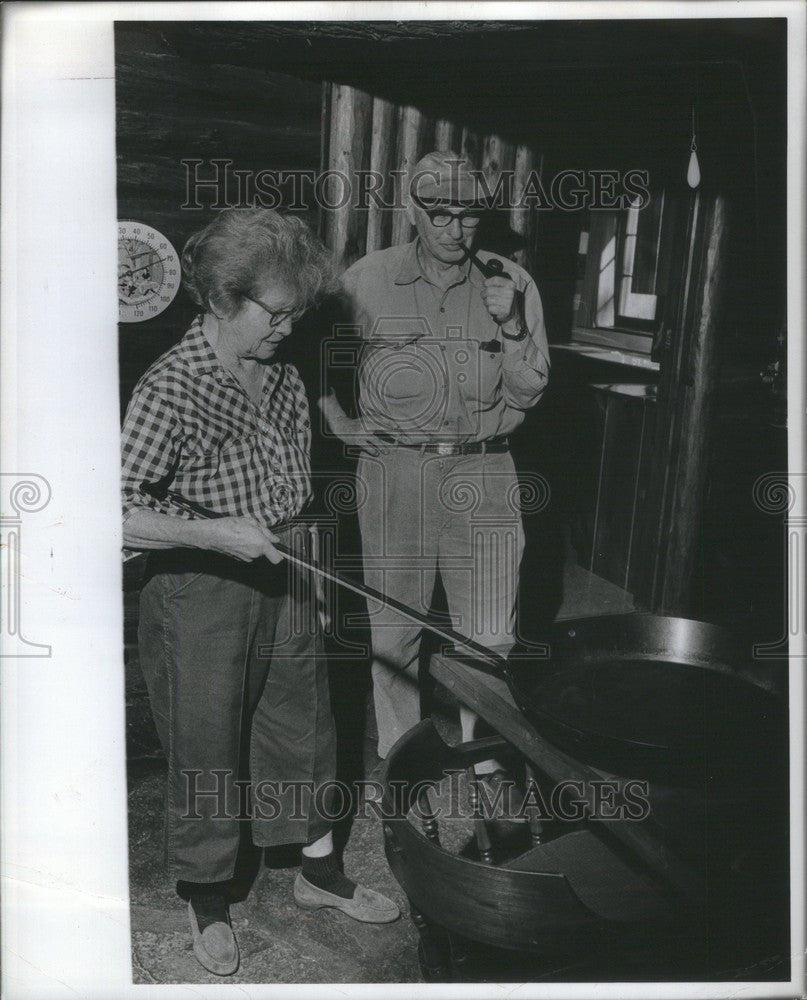 1967 Press Photo Maurice Sugar Labor Attorney Activist - Historic Images