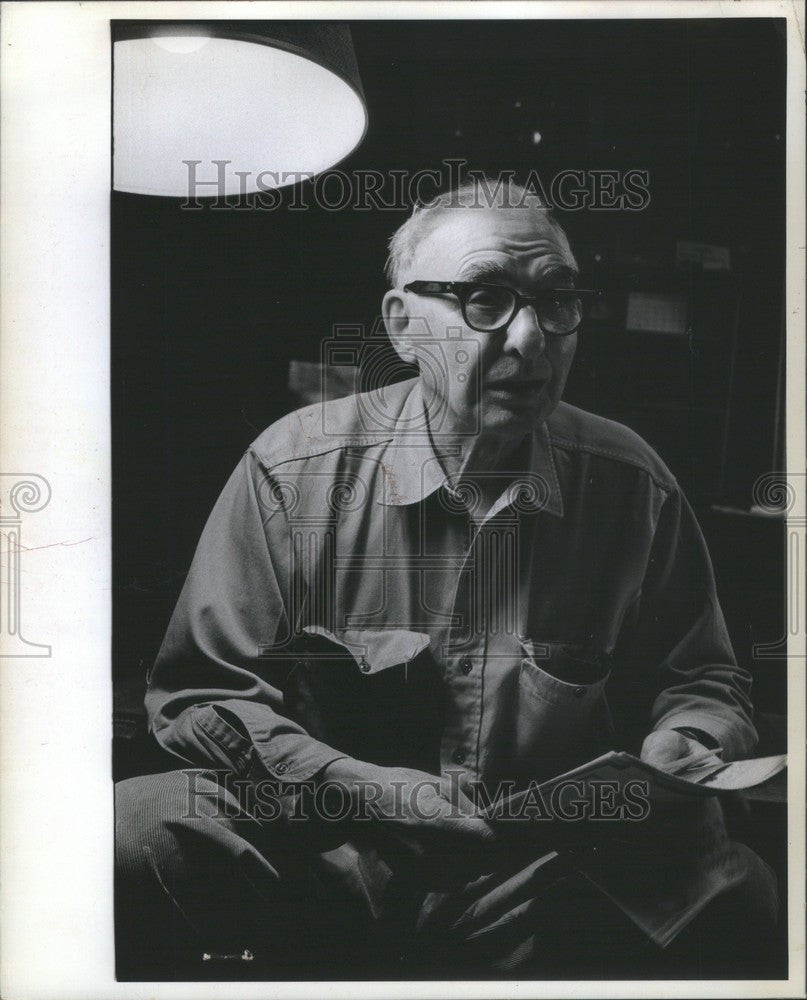 1967 Press Photo Maurice Sugar - Historic Images