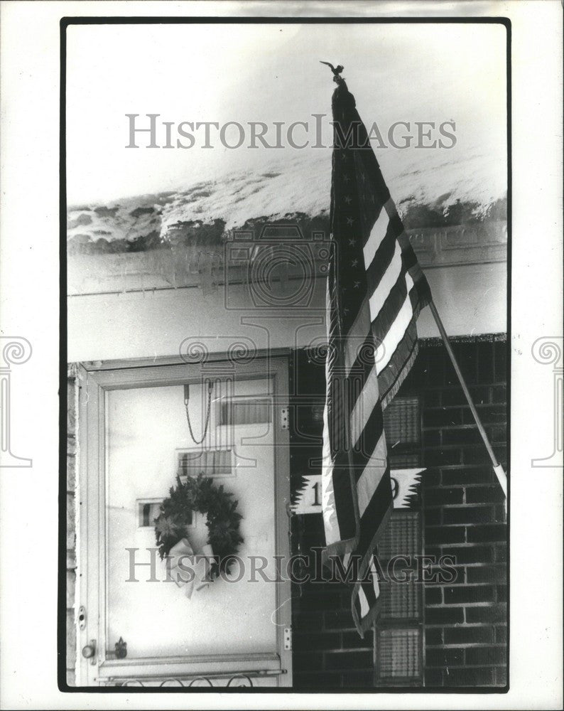 1981 Press Photo Charles Jones Mattie Carle Katherine - Historic Images