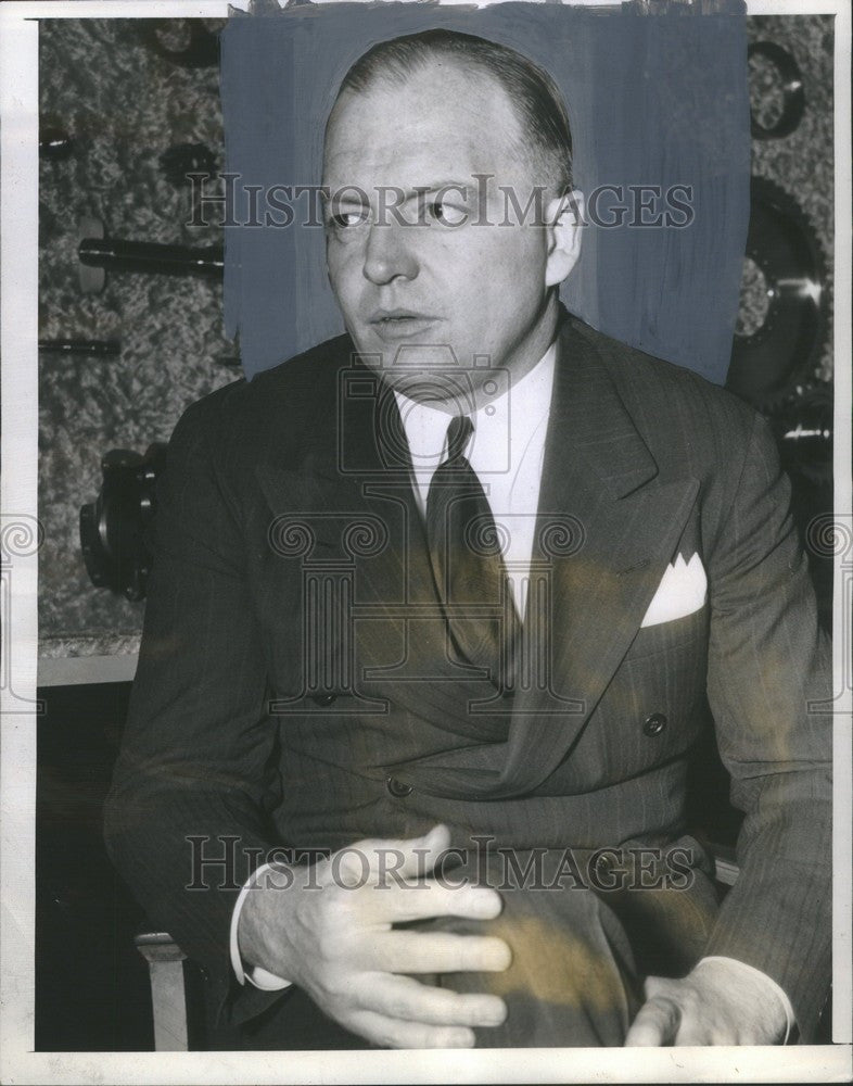 1943 Press Photo Gov. Harold E. Stassen - Historic Images