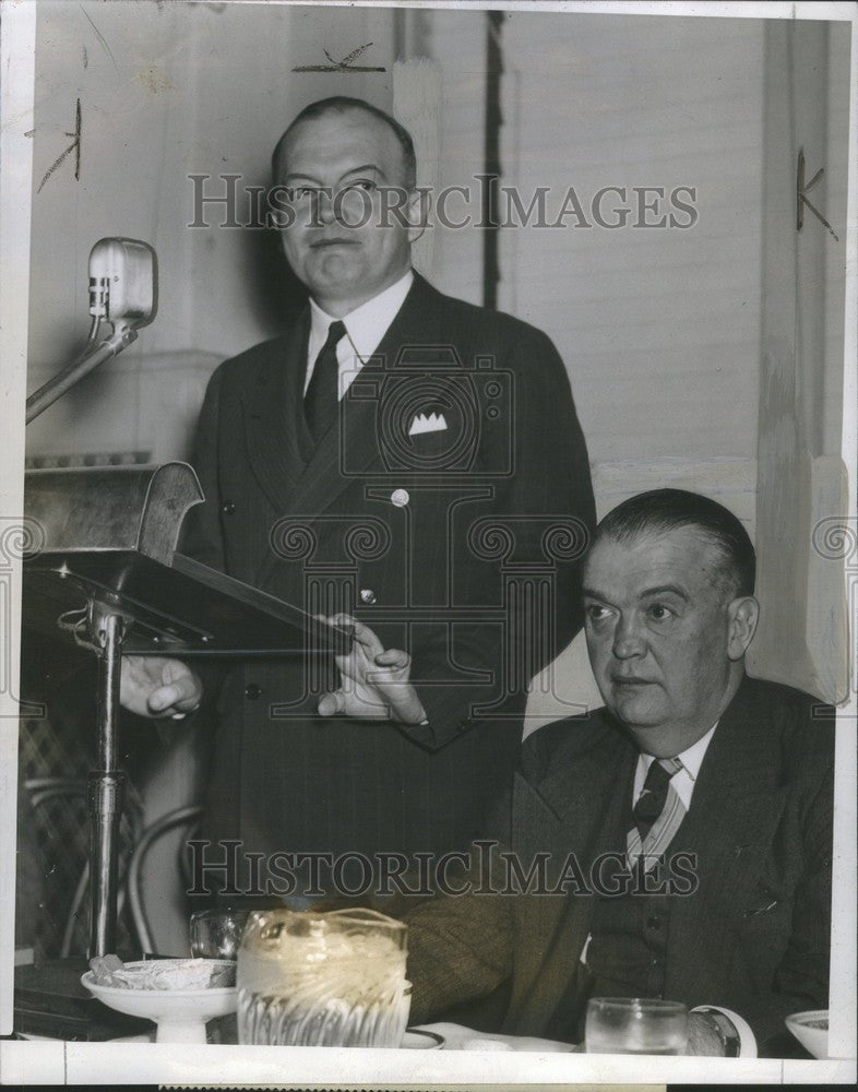 1942 Press Photo Harold Stassen Governor Minnesota - Historic Images