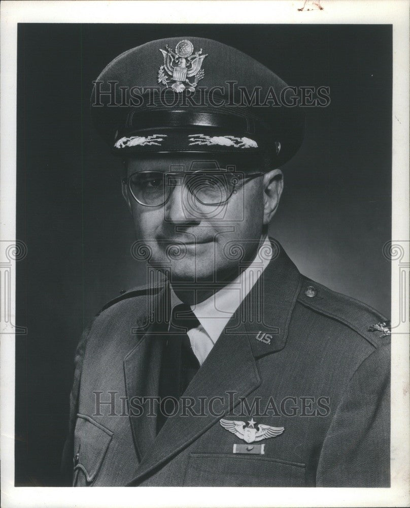 1961 Press Photo John P. Stapp U.S. Air Force officer - Historic Images