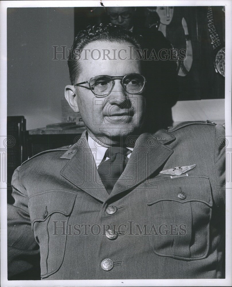 1961 Press Photo John Paul Stapp Air Force officer - Historic Images