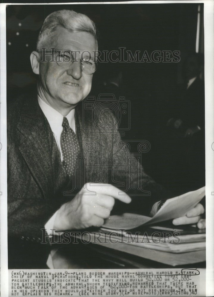 1940 Press Photo harold stark mathematician - Historic Images