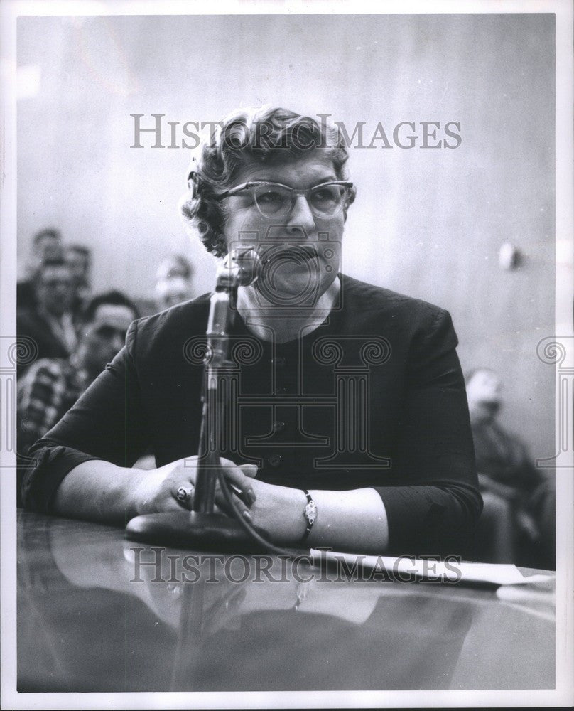 1962 Press Photo Mildred Stork Macomb County Board Supe - Historic Images