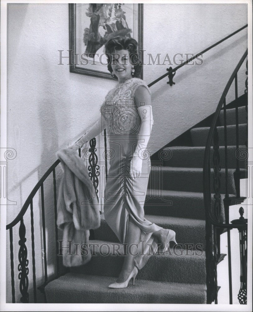 1966 Press Photo Mrs. W.M. Bridges - Historic Images