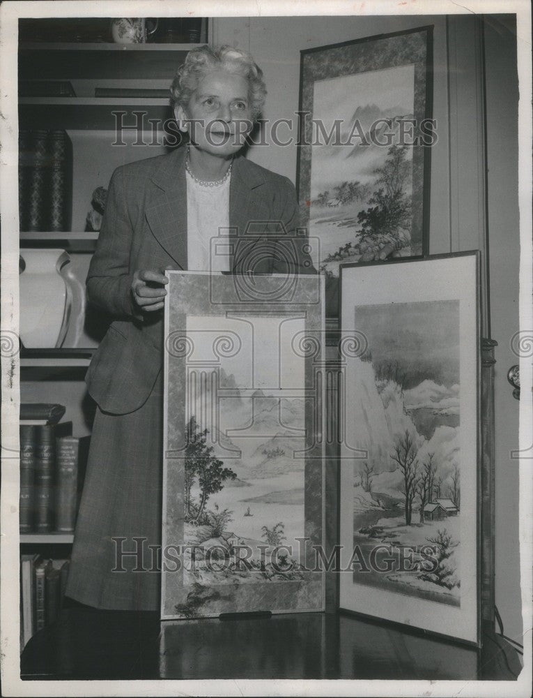 1957 Press Photo Mrs. Ernest Newman Stanton - Historic Images