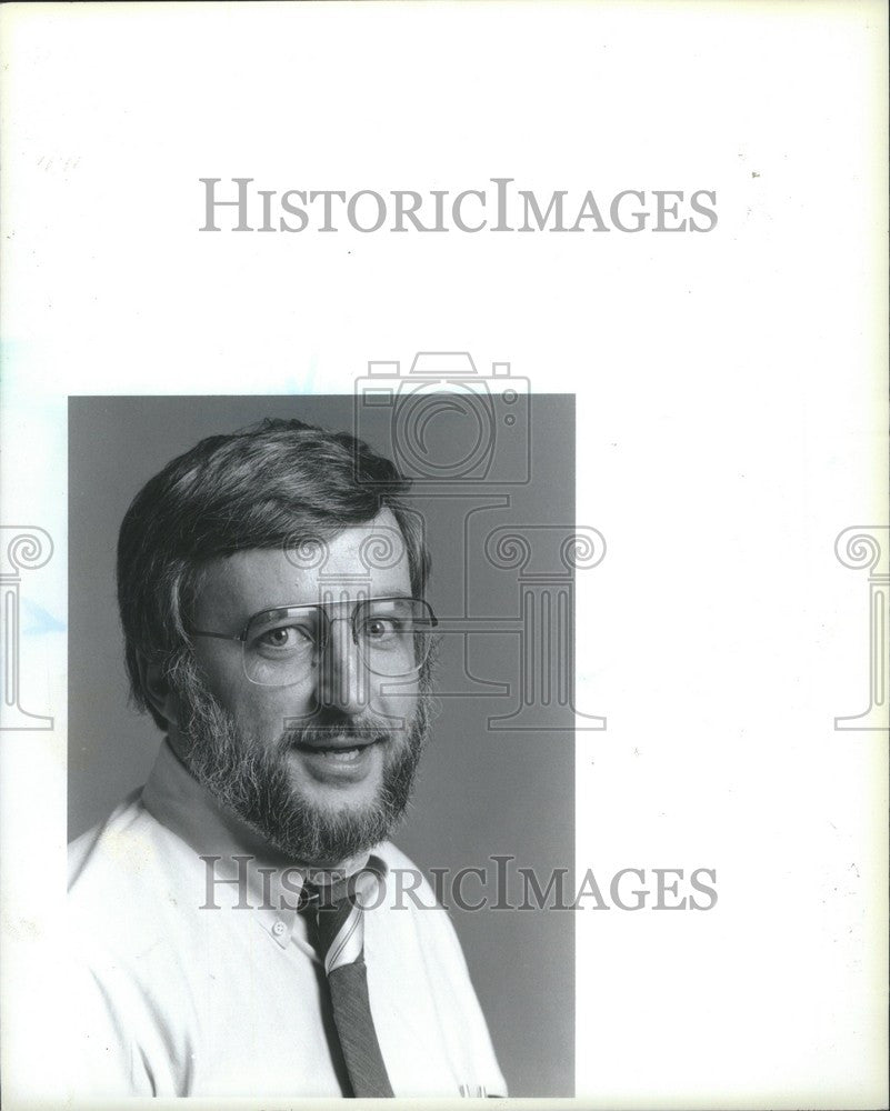 1985 Press Photo Mike Stanton Executive Editor - Historic Images