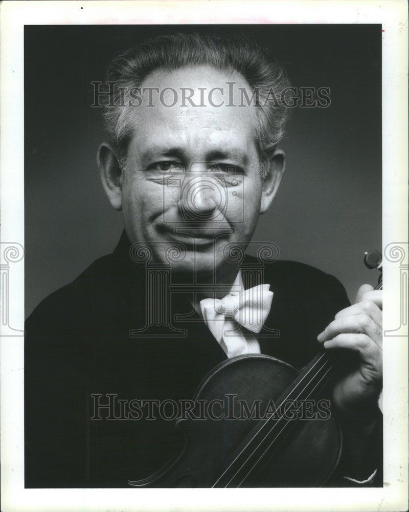 1990 Press Photo Gordon Staples American violinist - Historic Images